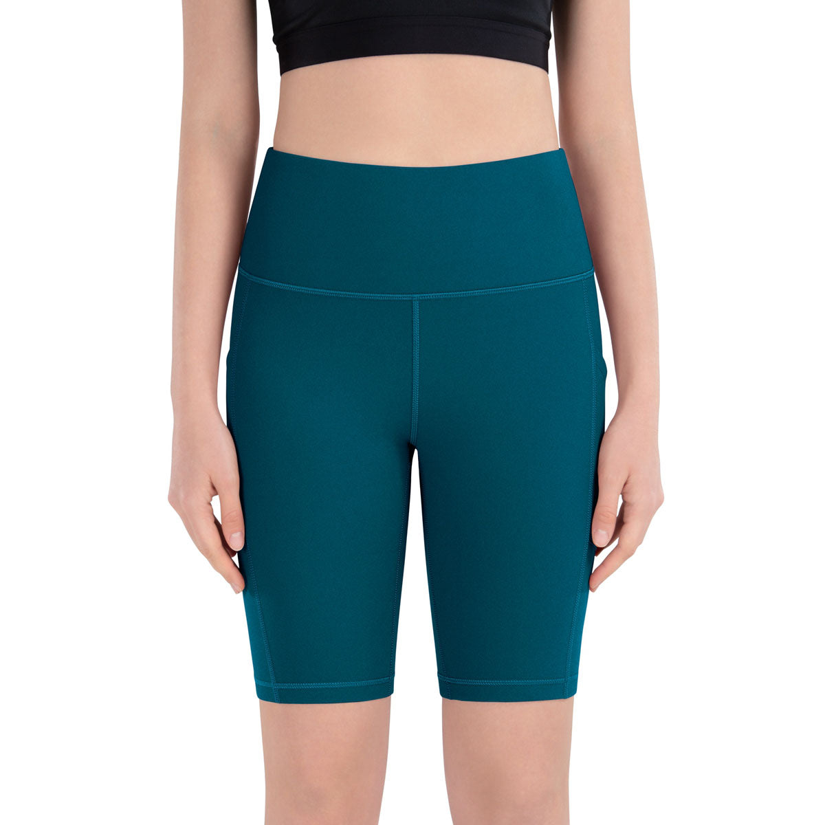 iKeep<sup>&reg;</sup> High Waist Yoga Hyperdry Shorts For Running | 8''
