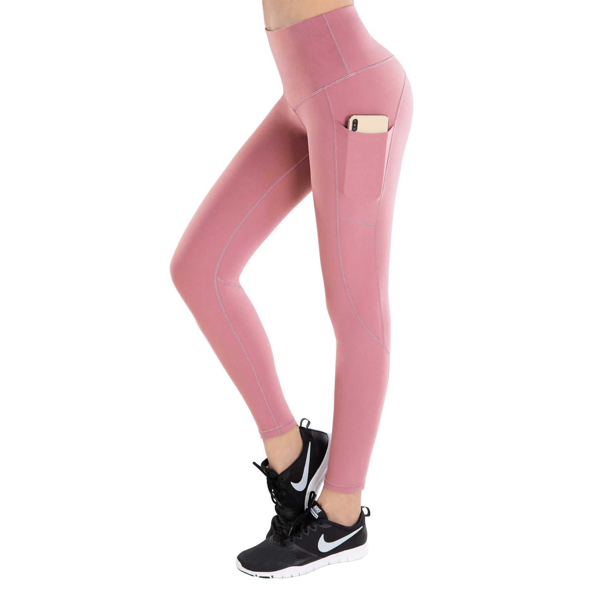 IUGA High Waisted Yoga Pants for Women with Pockets Palestine