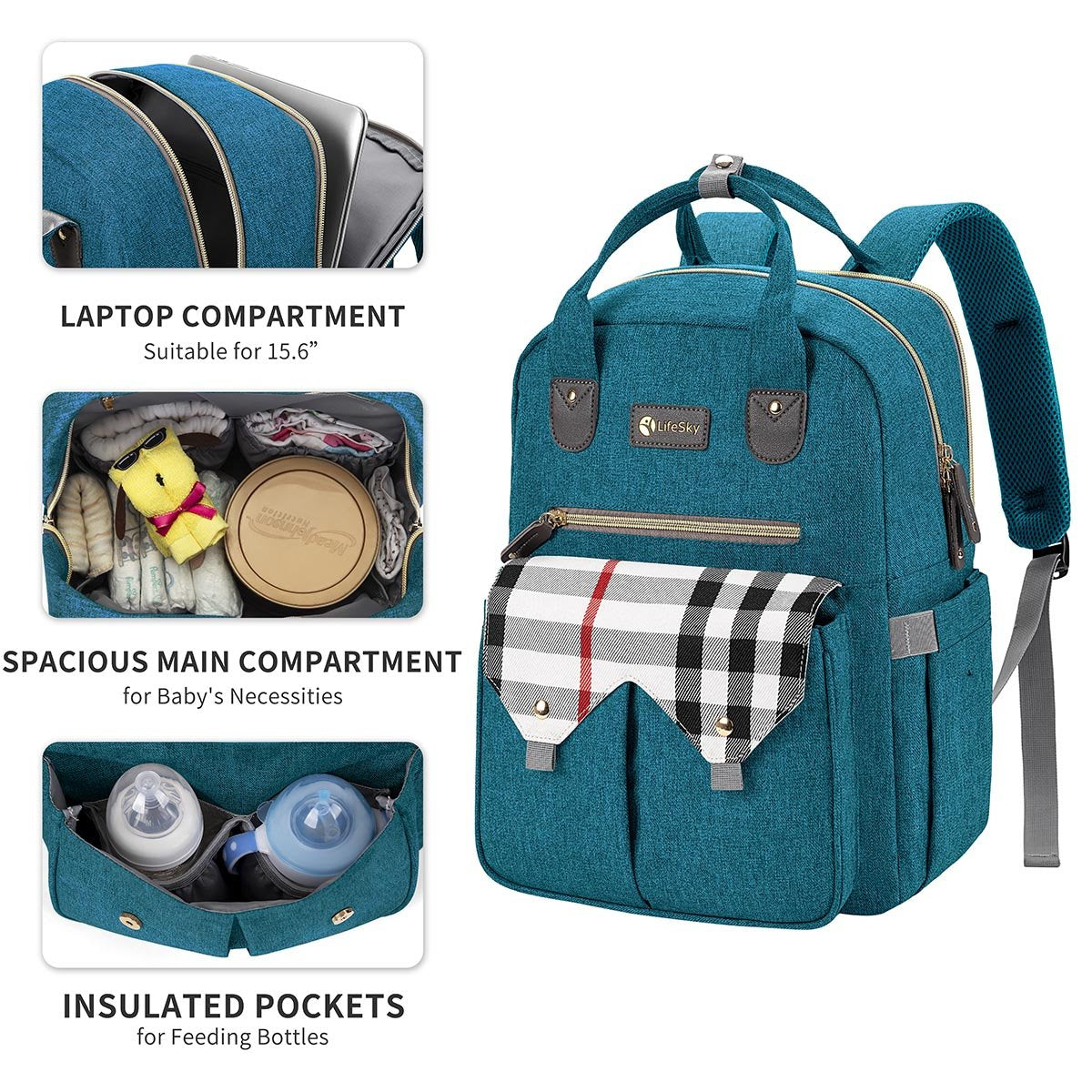 LifeSky<sup>&reg;</sup> Diaper Bag Backpack