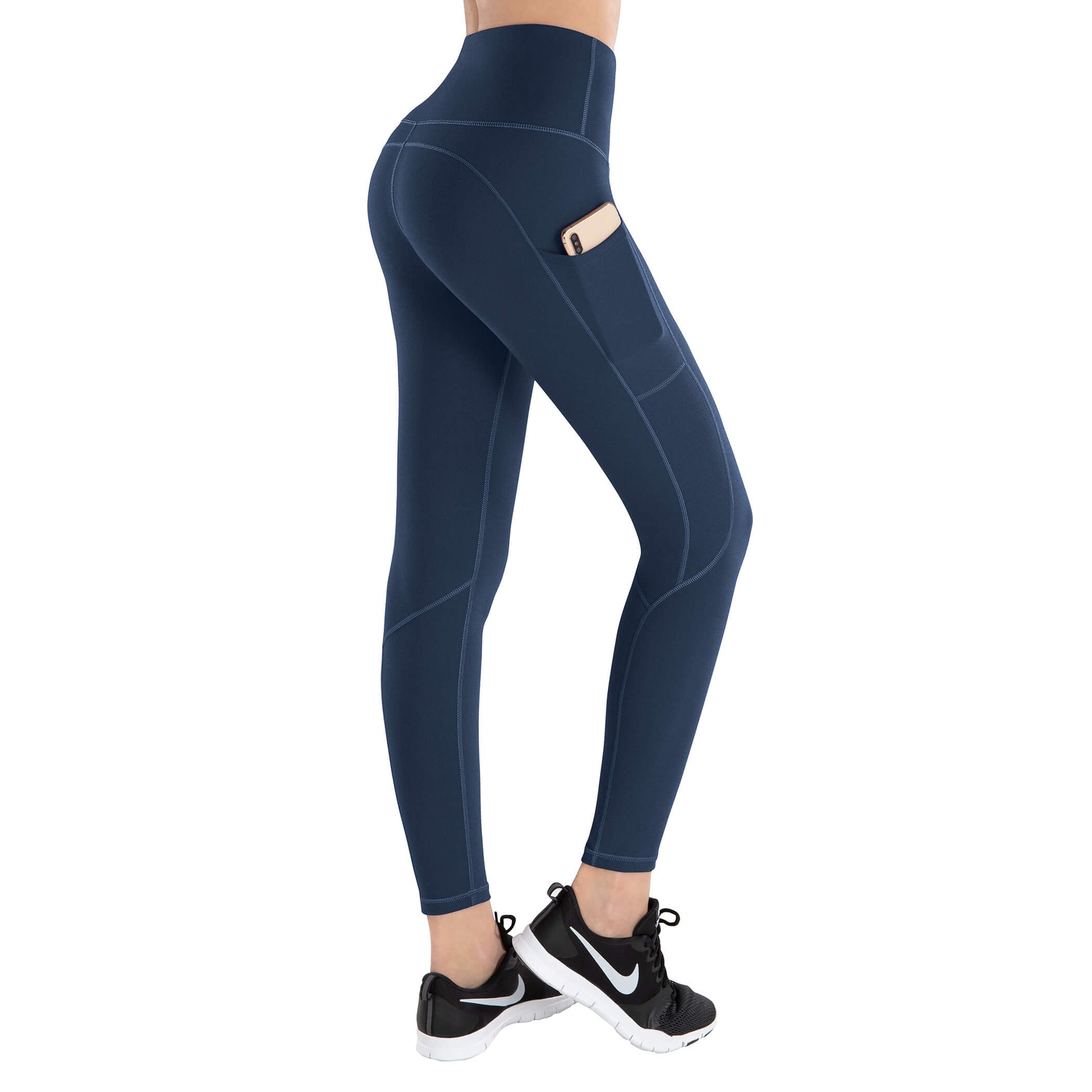 LifeSky Capris Bootcut Yoga Pants for Women with Pockets, High