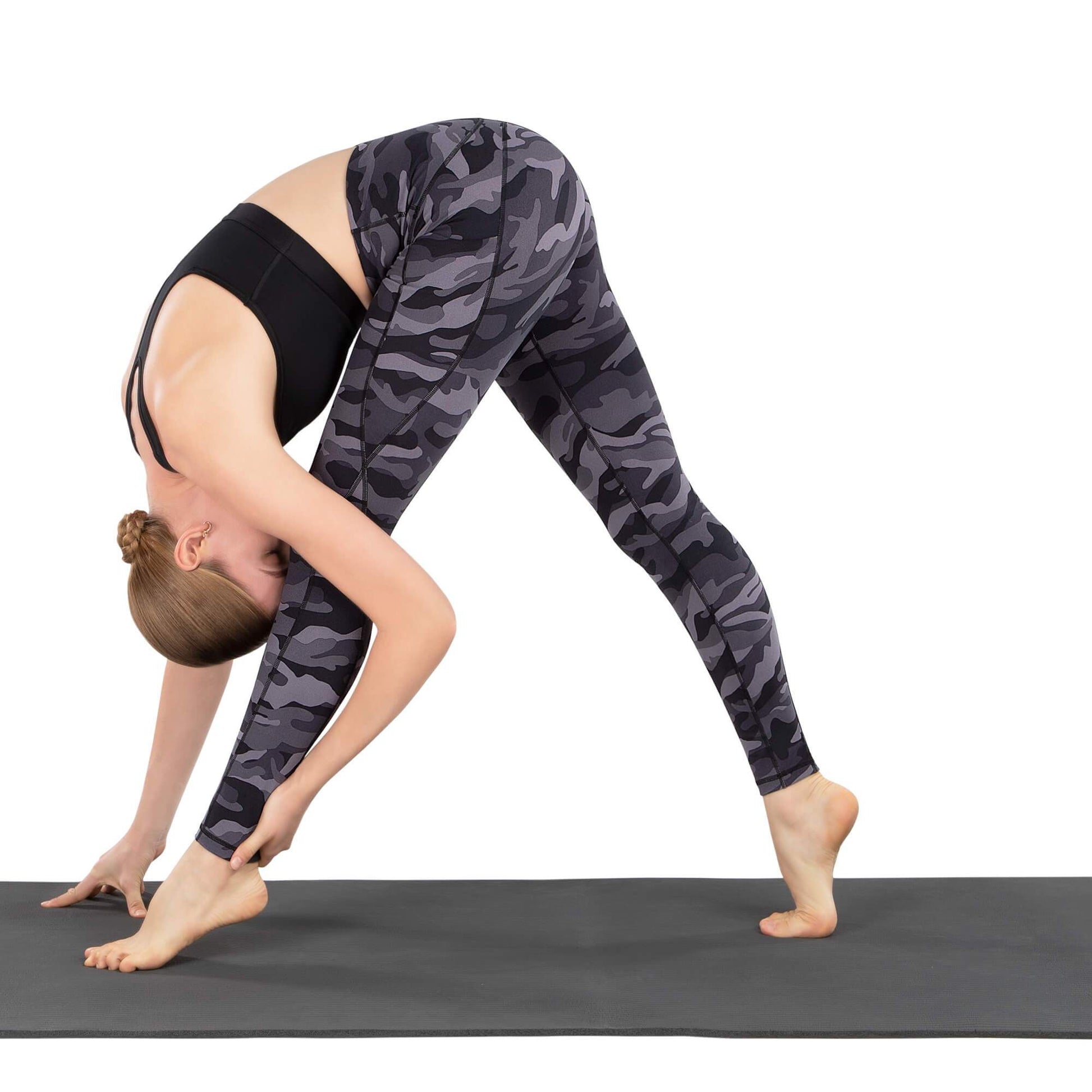 iKeep® Women's Camouflage High Waist Yoga Pants with Pockets – ikeepyoga