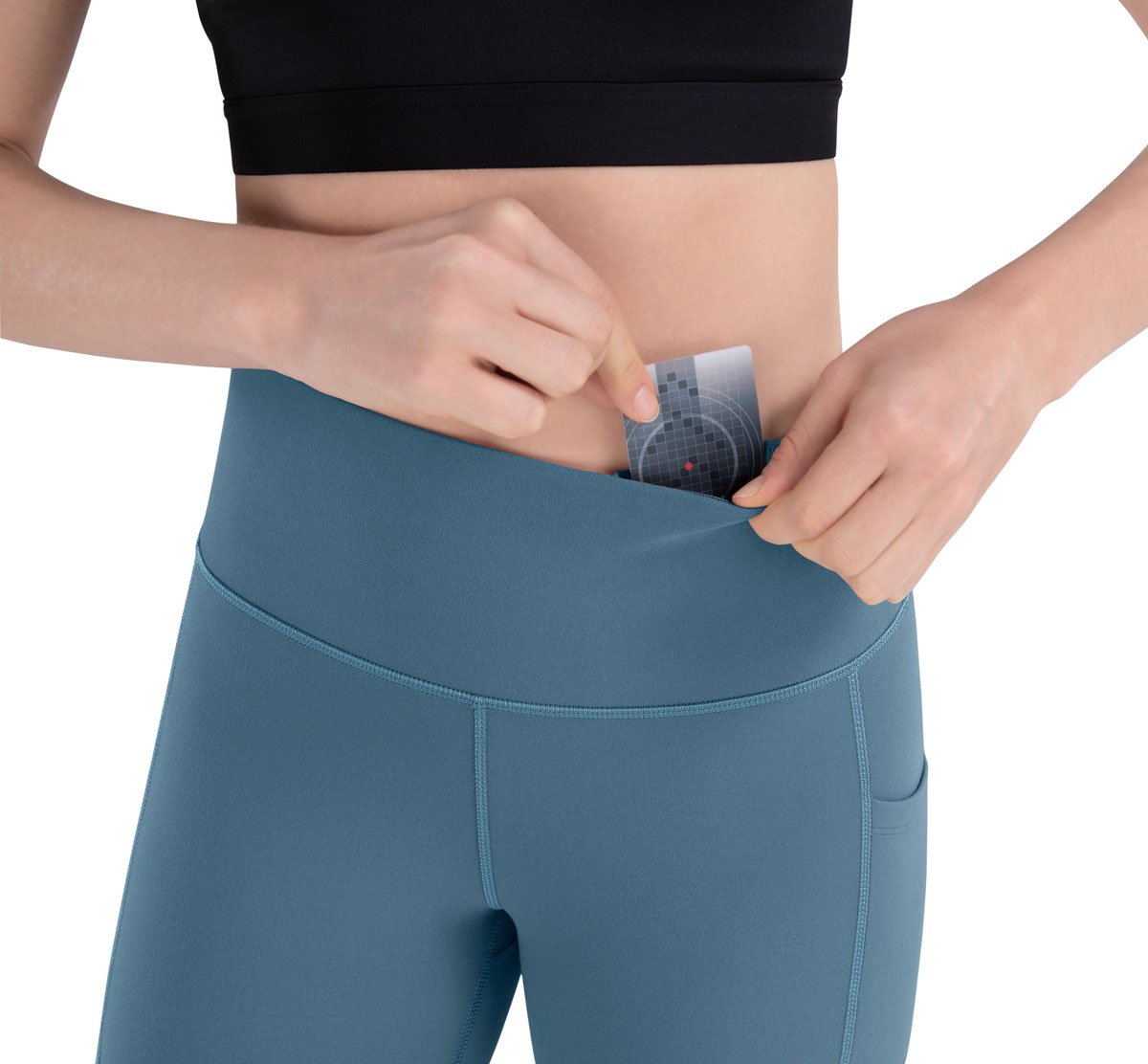 iKeep<sup>&reg;</sup> High Waist Yoga hyperdry Shorts with Pockets | 5''