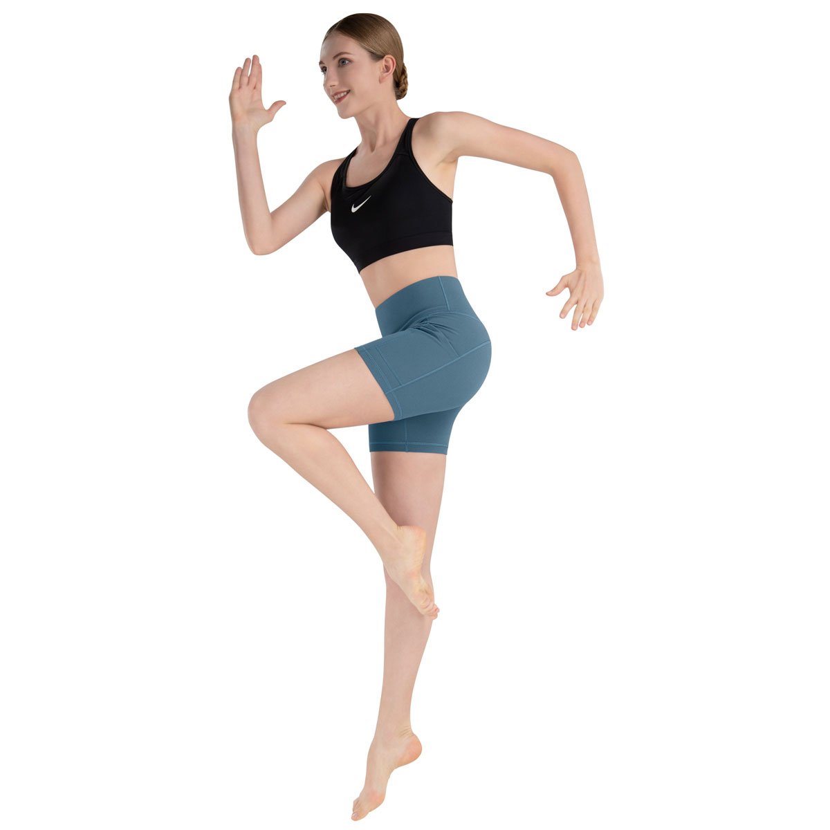 iKeep<sup>&reg;</sup> High Waist Yoga hyperdry Shorts with Pockets | 5''